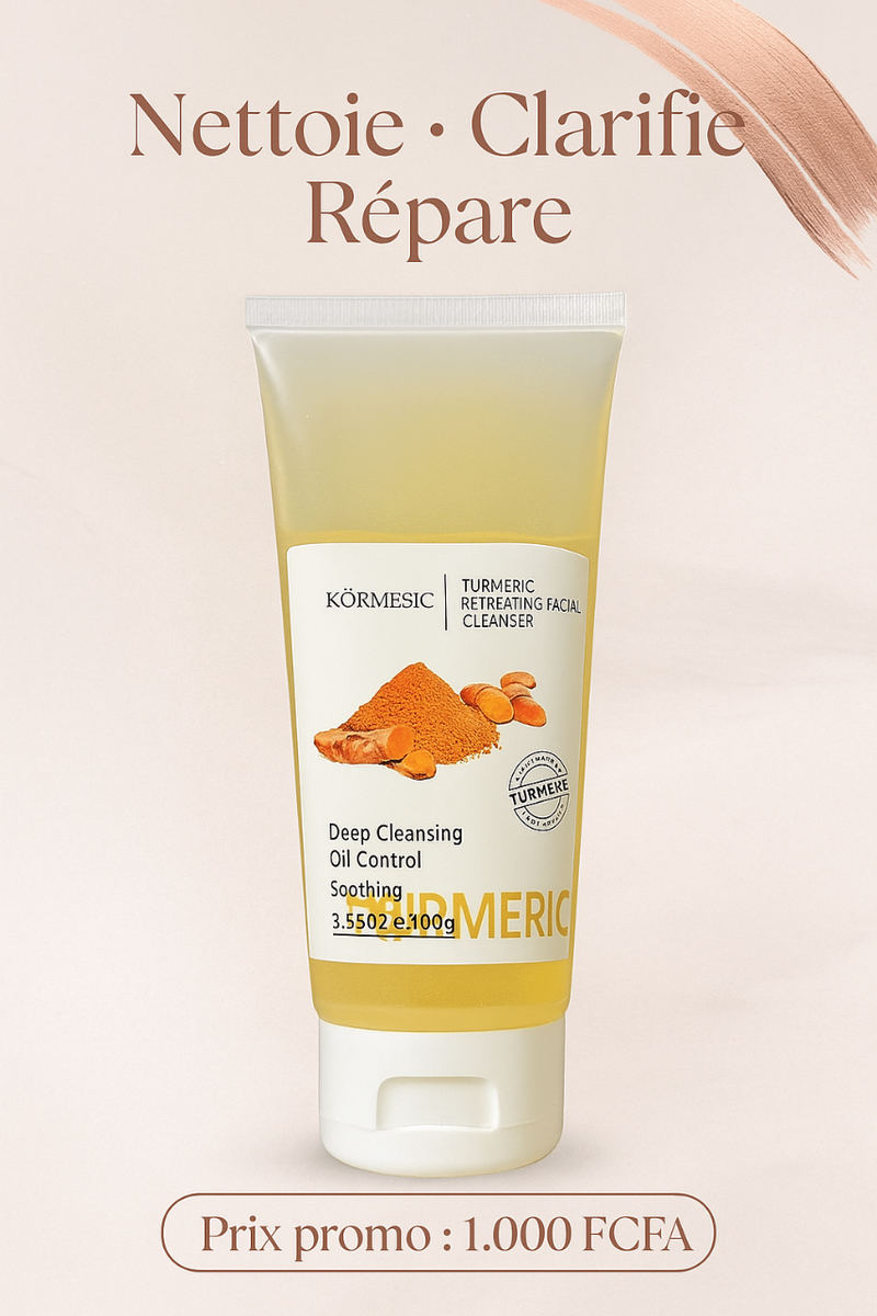 Nettoyant Visage Curcuma Détox