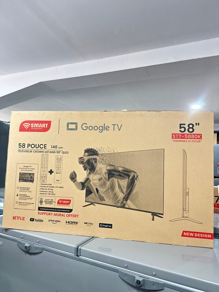 TV 58'' Google Smart 4KQled