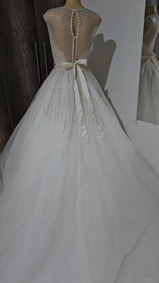 Luxury bridal gown