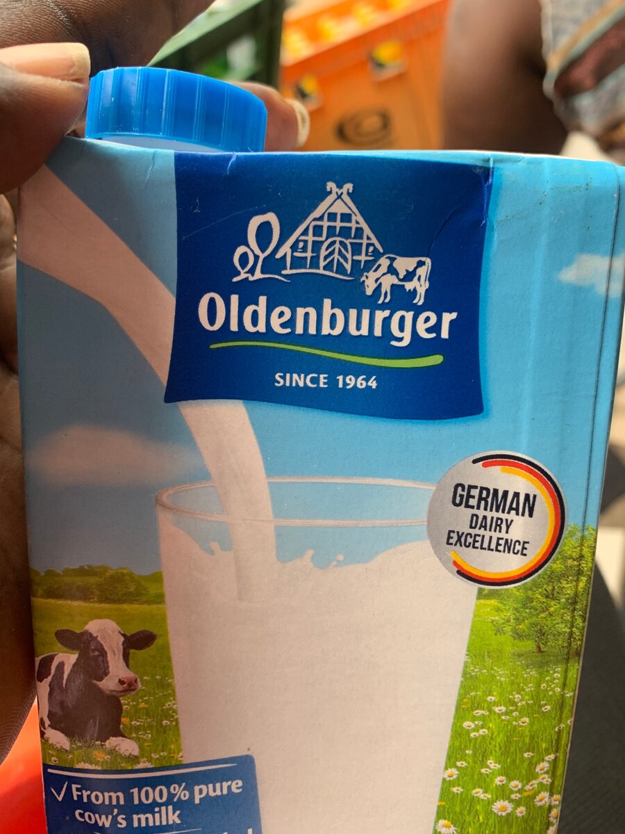 Fresh milk from German