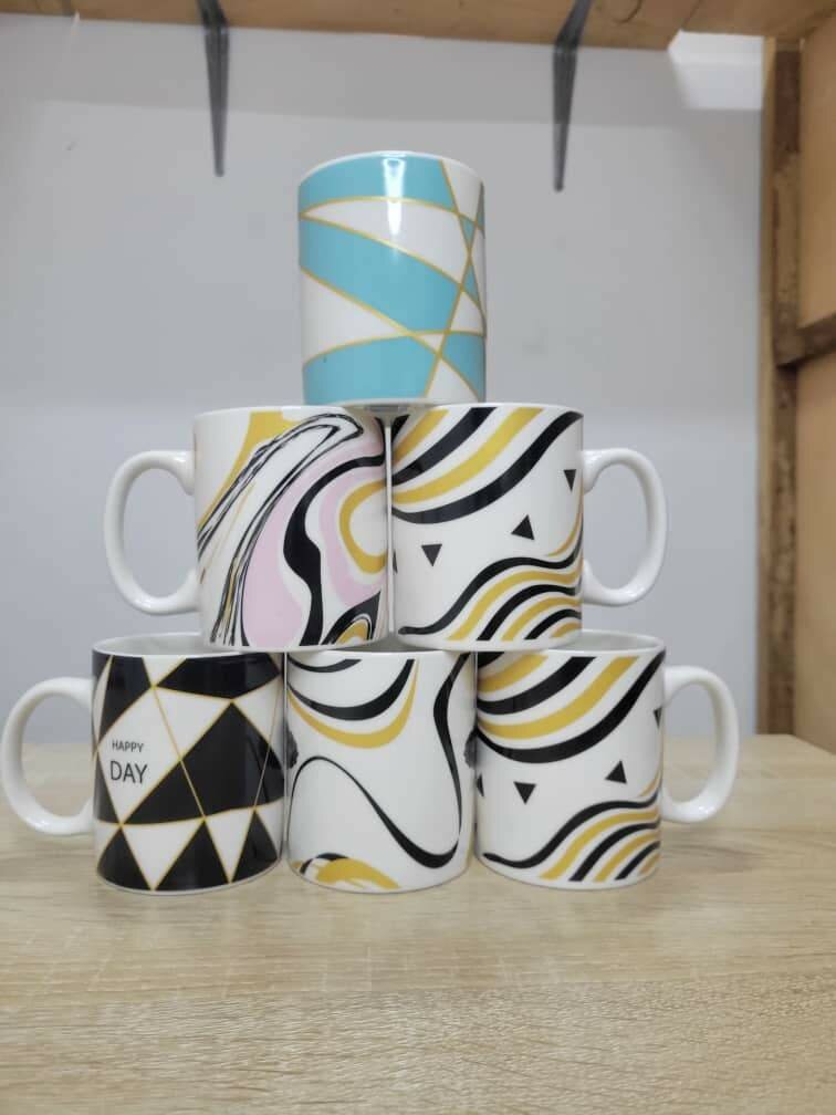 Belle tasse 6 pièces