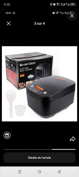 Cuiseur Électrique 5L SilverCrest