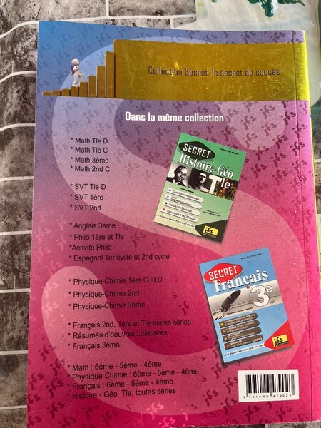 Livre Philosophie Terminale Secret