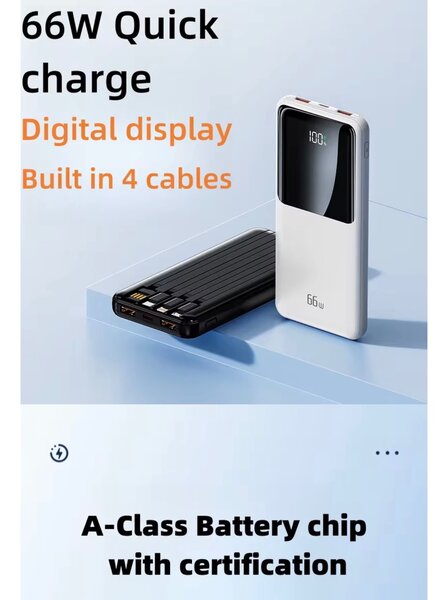 20,000mAh power bank