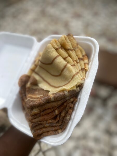 Crêpes marbrées délice