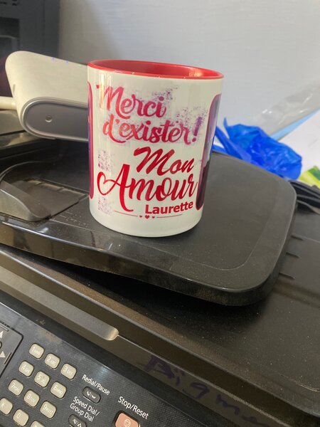 Tasse personnalisée