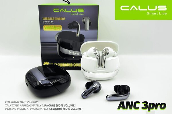 Écouteurs bluetooth Anc3pro supression de bruit.