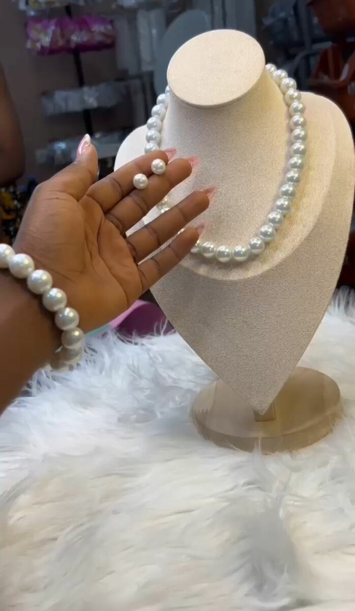 Collier et Bracelet Perles