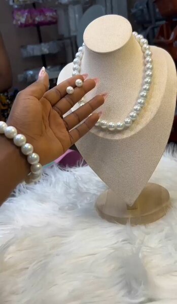 Collier et Bracelet Perles