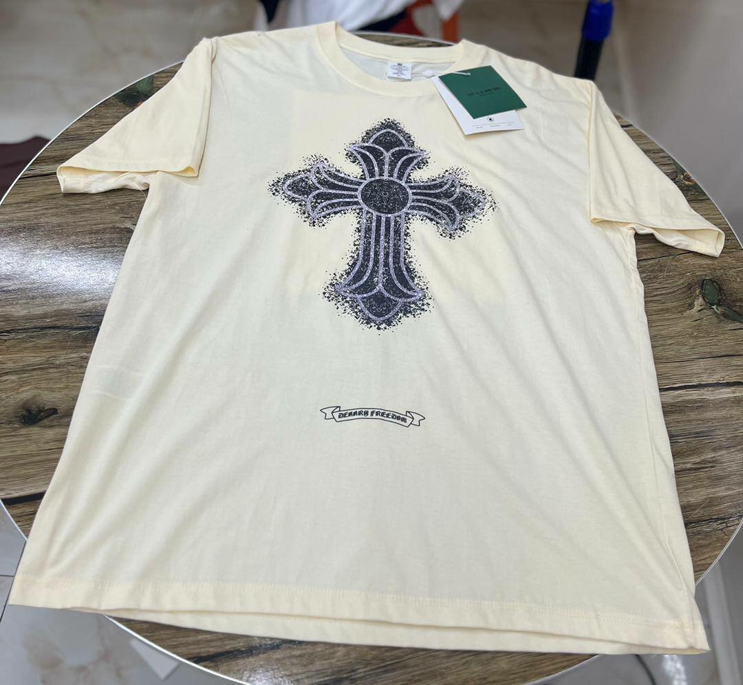 T-shirt imprimé croix homme