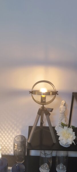 Lampe trépied rétro moderne