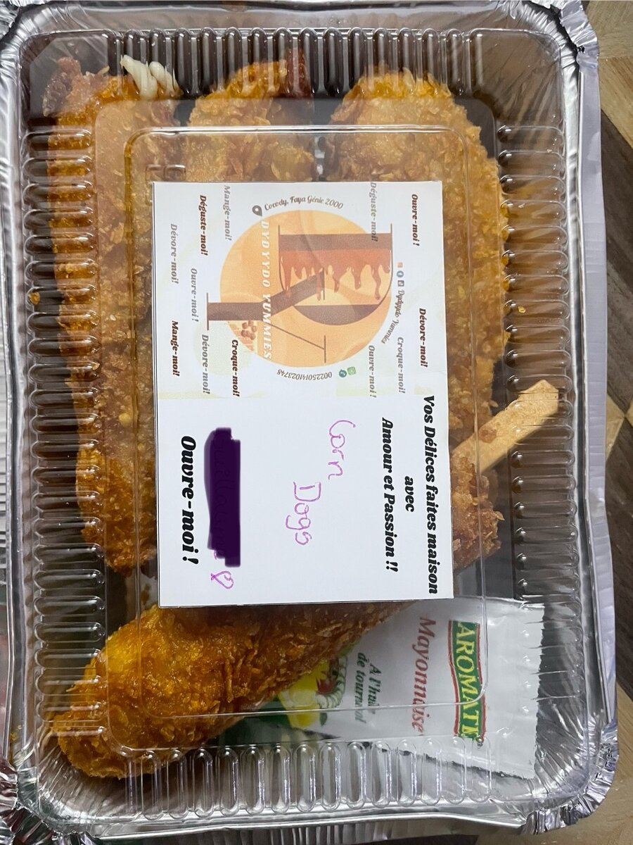 4 Corn Dogs Croquants