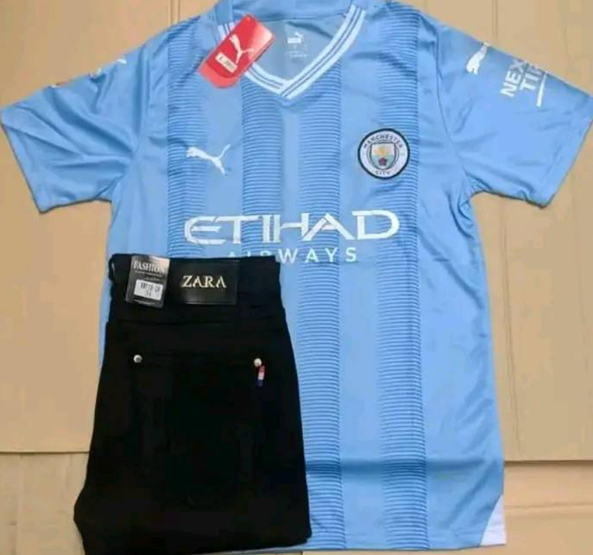 Set of a trousers and a tshirt