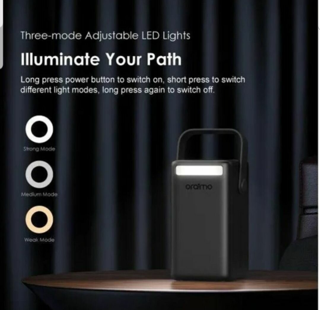 Power Bank oraimo 50000mAh - 22W - 5 Appareils simultané