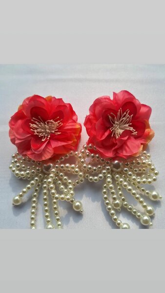 Pearl Petal Earrings