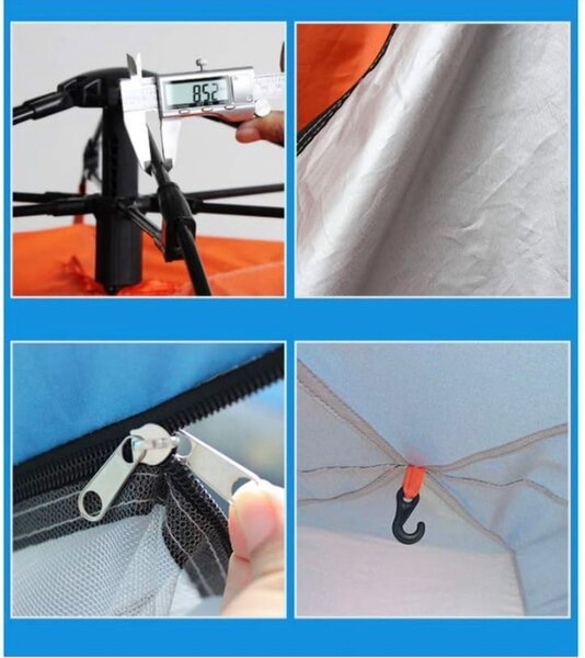 Tente d'extérieur Tente Automatique 3-4 Personnes Tente de C