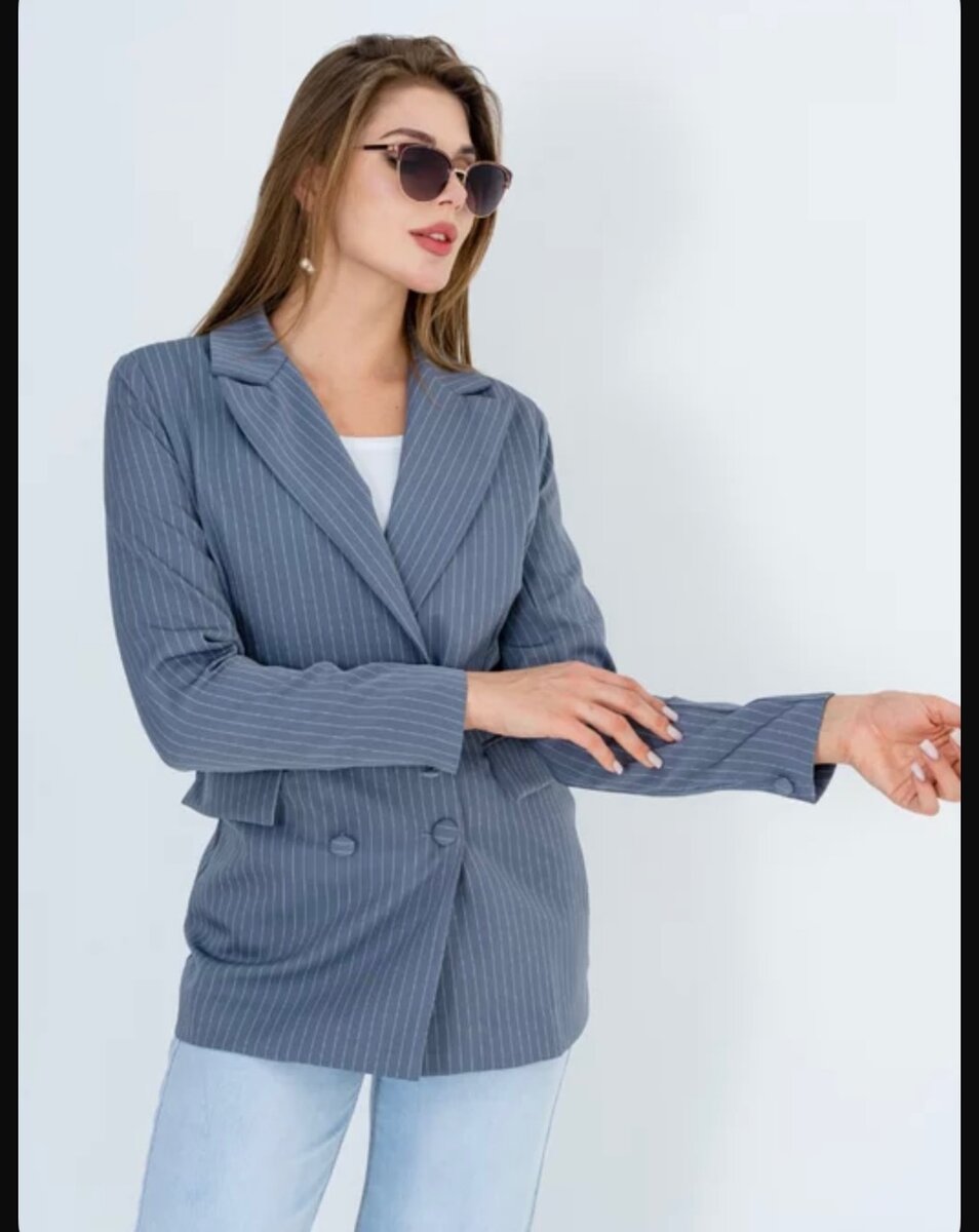 Женский пиджак оверсайз