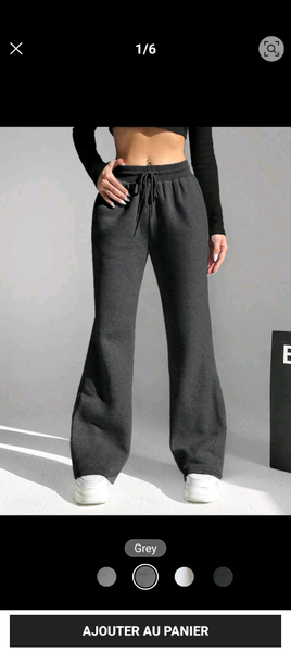 Pantalon évasé confortable