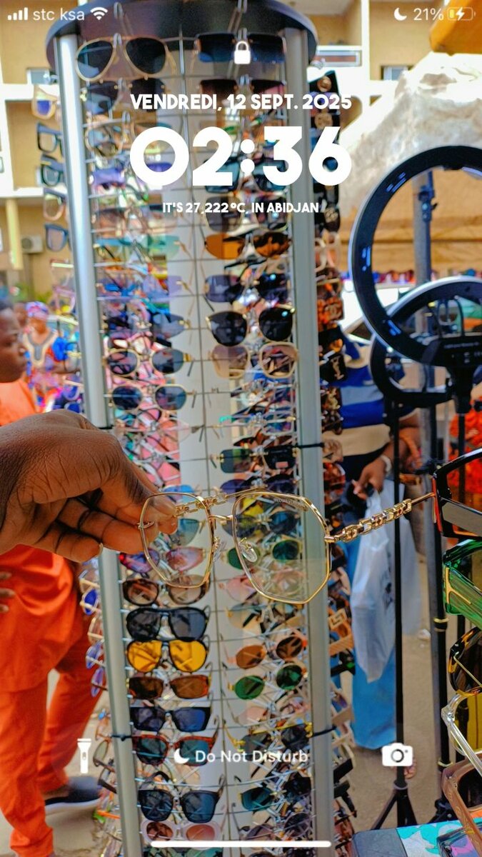 Lunettes de soleil élégantes