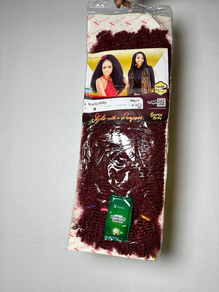 X pression mèche nappy