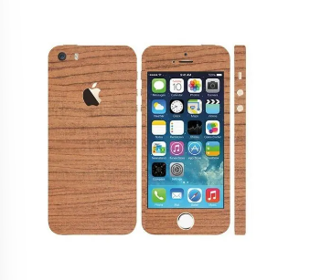 IPHONE 5S Rose Wooden Texture Mobile Skin