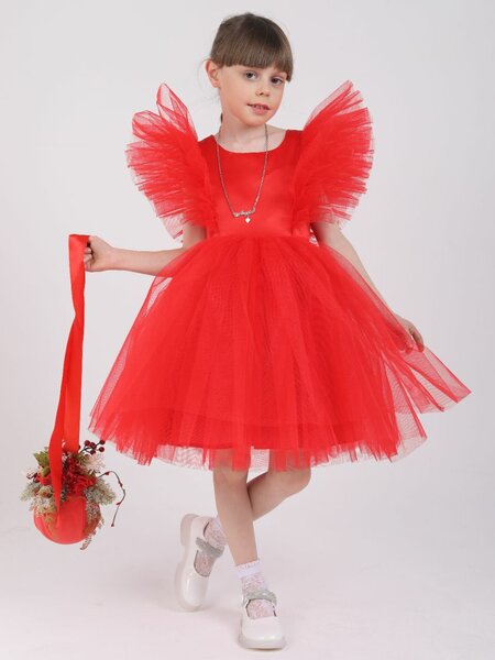 Платье многослойная фатиновая