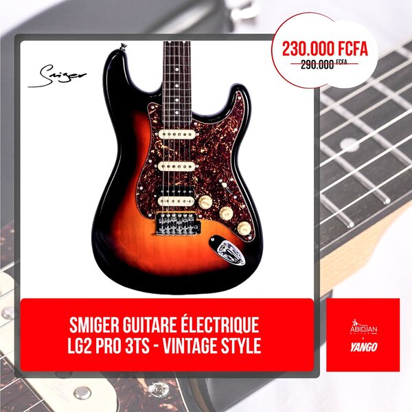 Guitare électrique LG2 PRO 3TS