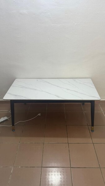 Table centrale marbré