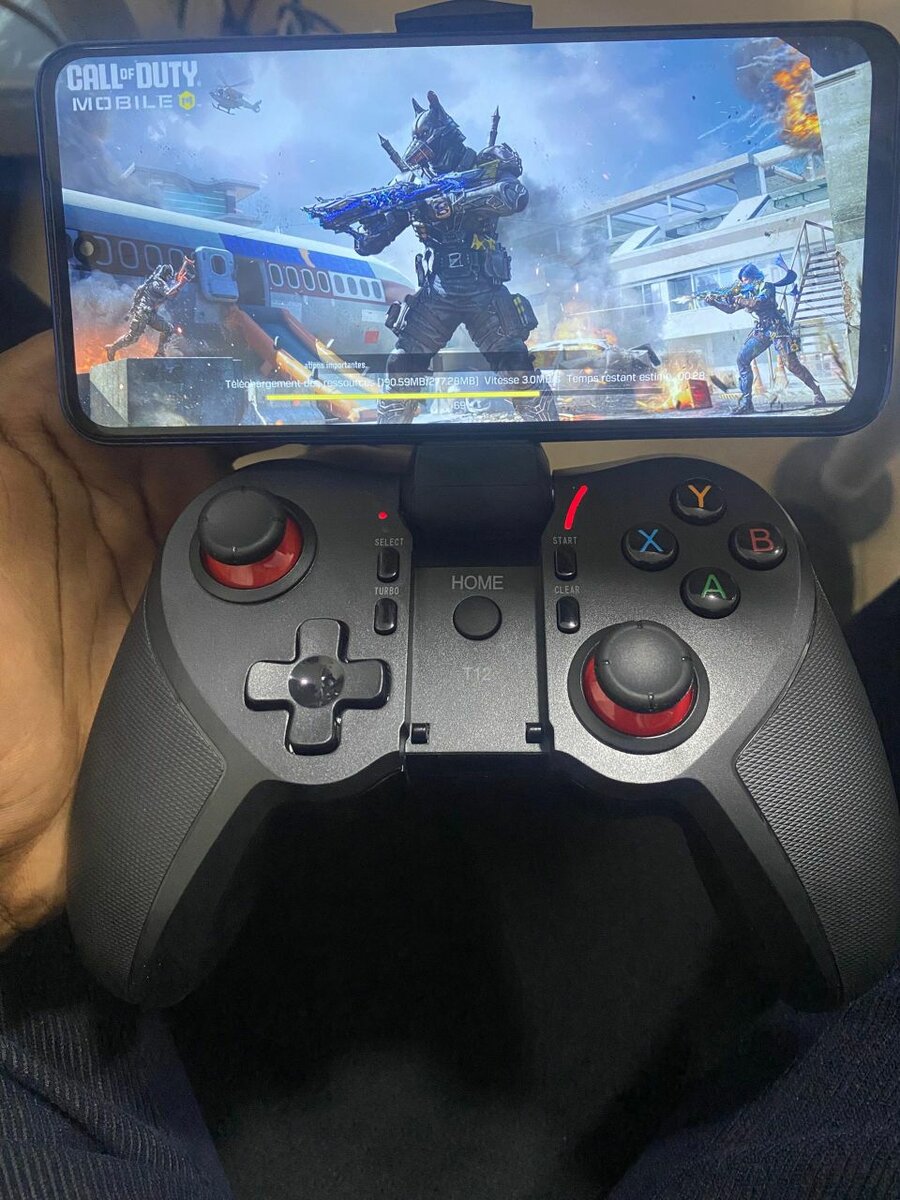 Manette Bluetooth Gaming T-12