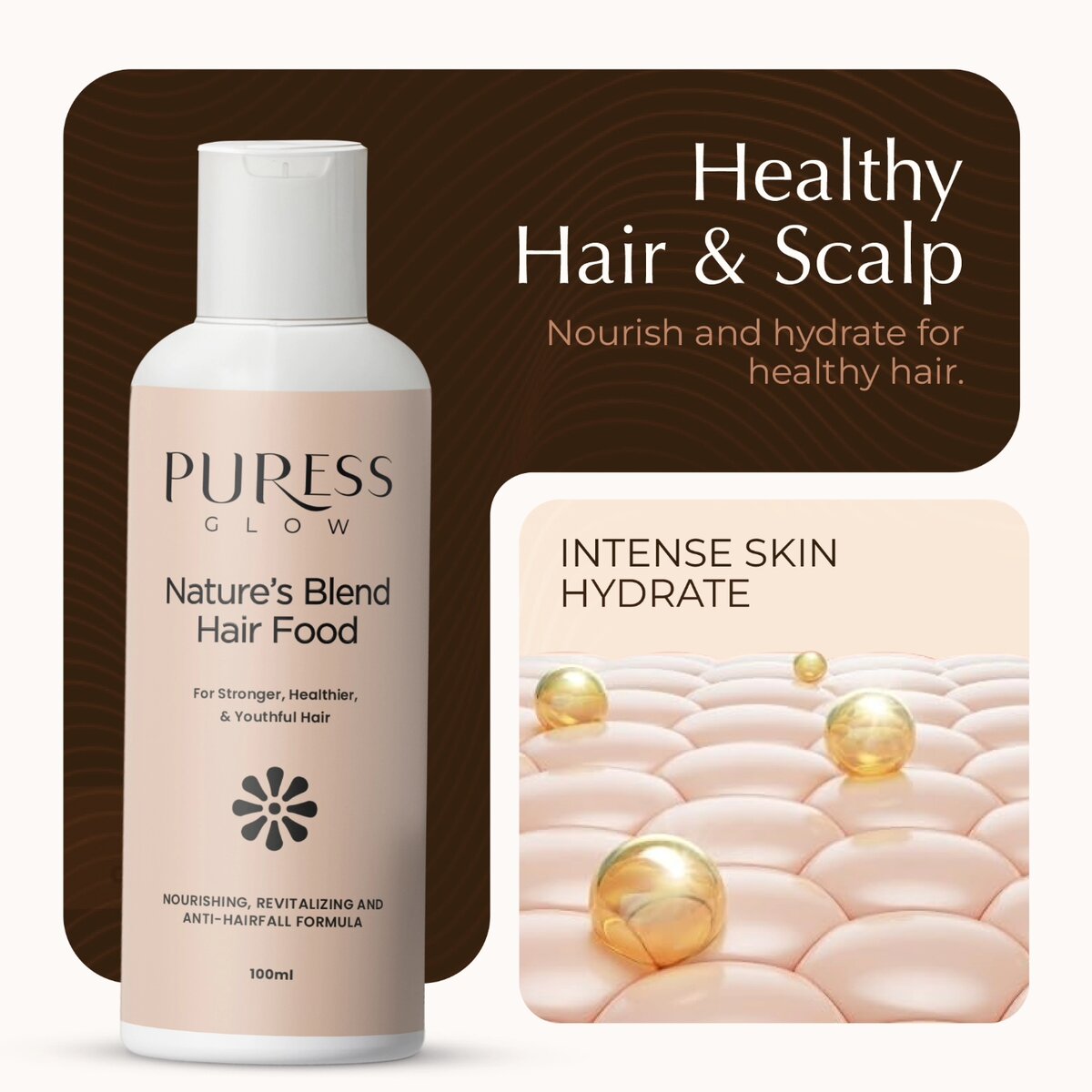 Nature's Blend Hair Food | Anti-Hair Fall Oil