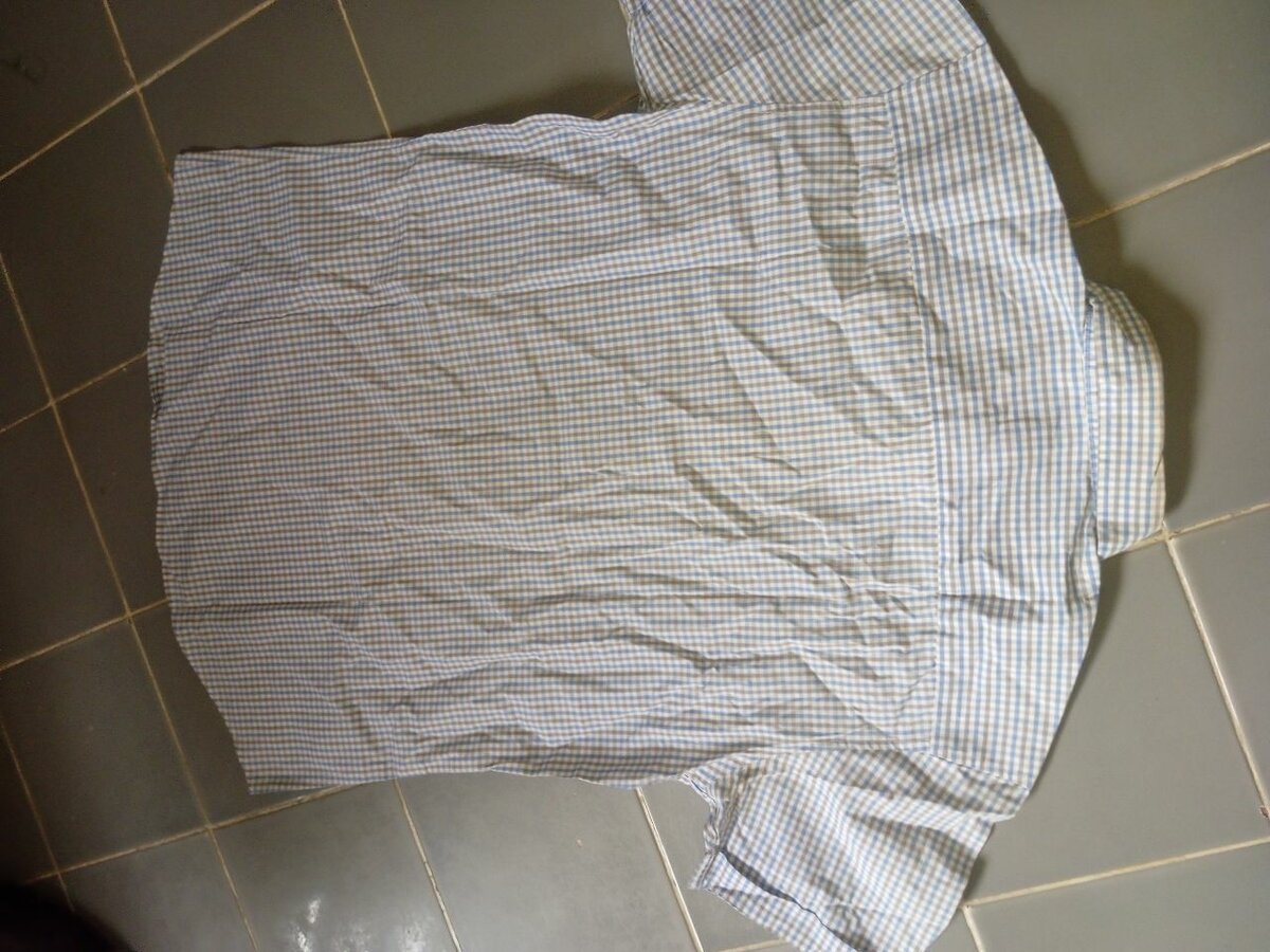 Chemise à carreaux casual