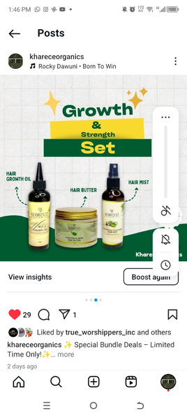 Anti breakage hair growth set