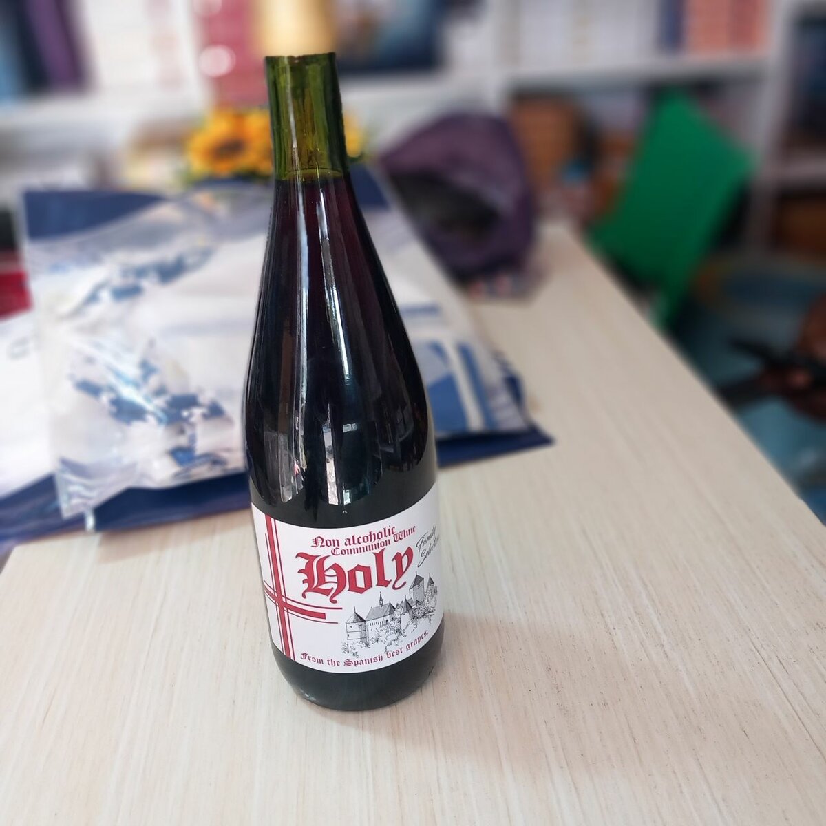 Non-alcoholic Communion Wine