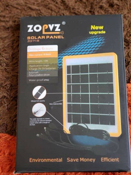Direct solar charger