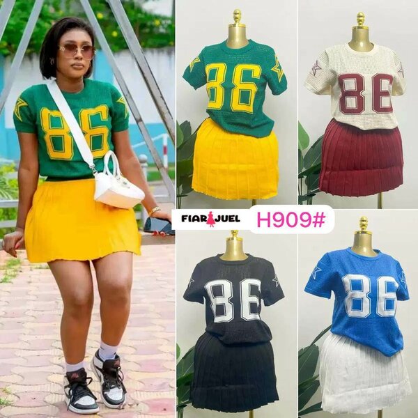 Ensemble T-shirt et Jupe "86"