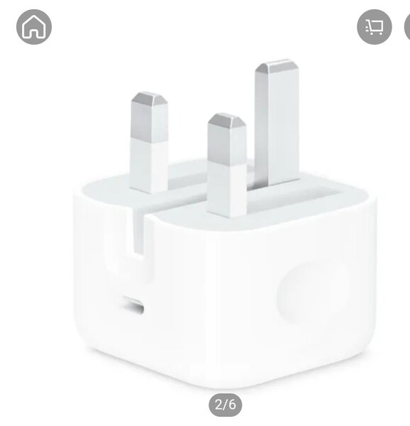 iPhone 20W USB-C Power Adapter-White