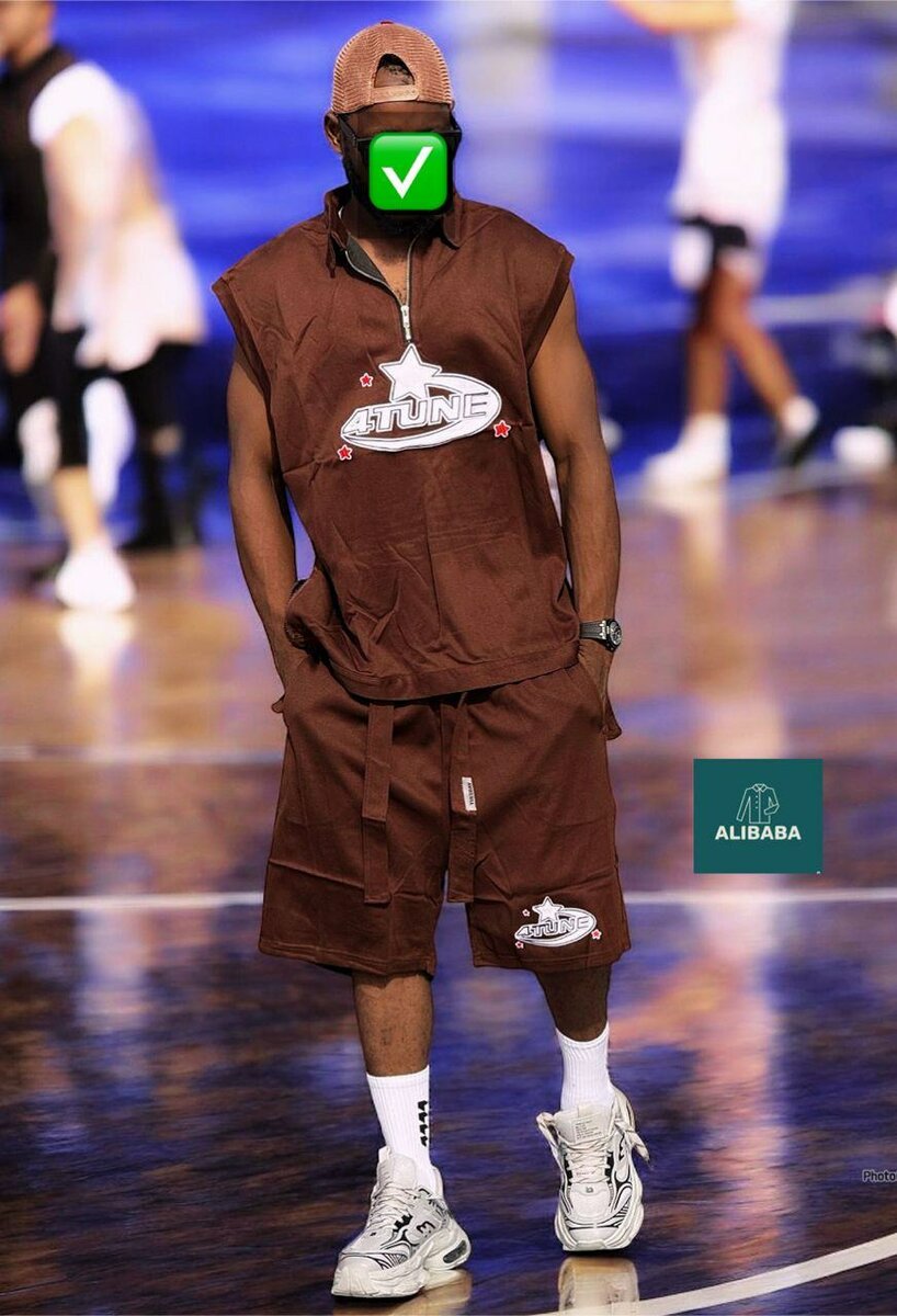 Ensemble Décontracté sans Manches Homme