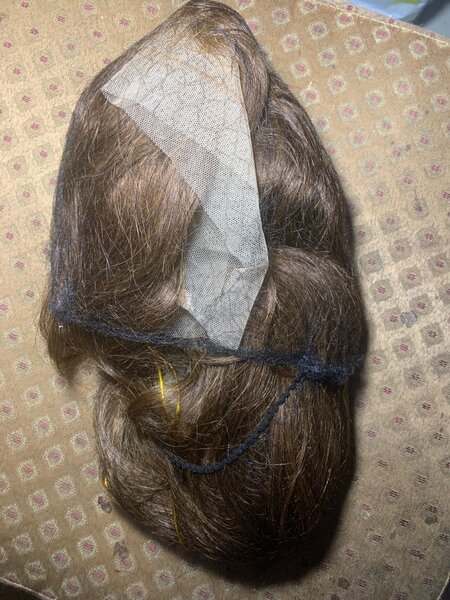 Perruque human hair taille 16