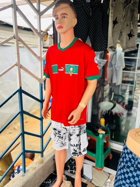 Maillot Homme Rouge Maroc