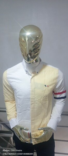 Chemise Homme à Rayures