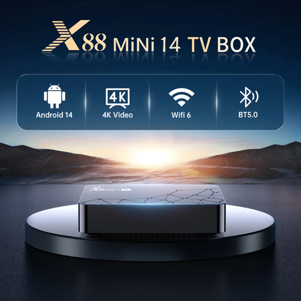 X88 Mini 14 TV BOX 4K Android