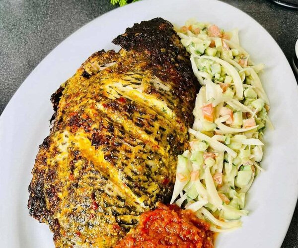 Tilapia grillée savoureuse