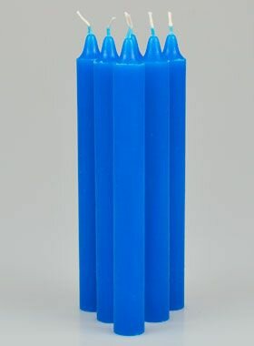 Bougies bleues
