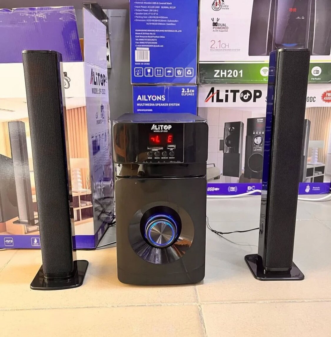 Woofer Home Cinéma Chaîne HI-F