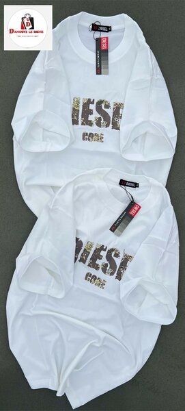 T-shirt blanc imprimé homme