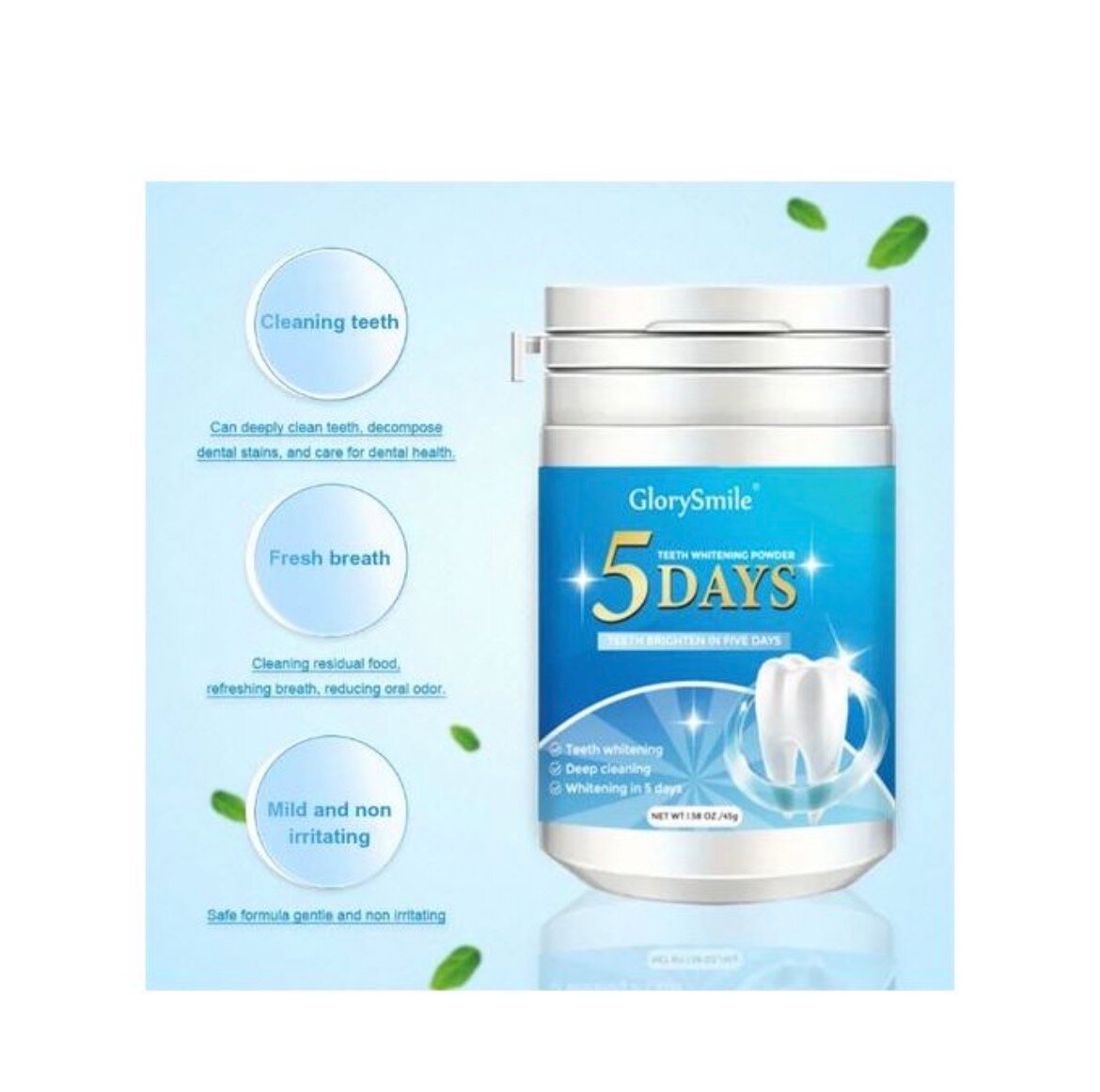 GlorySmile Poudre Blanchissante
