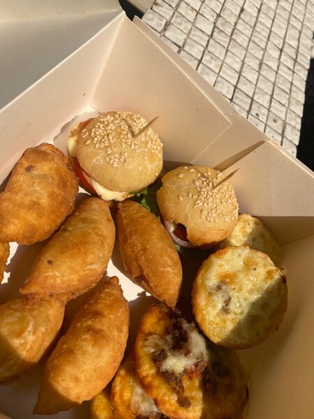 Mini burgers et bouchées