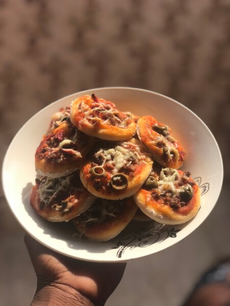 Mini pizzas savoureuses