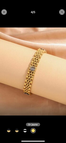 Bracelet homme acier inoxydable