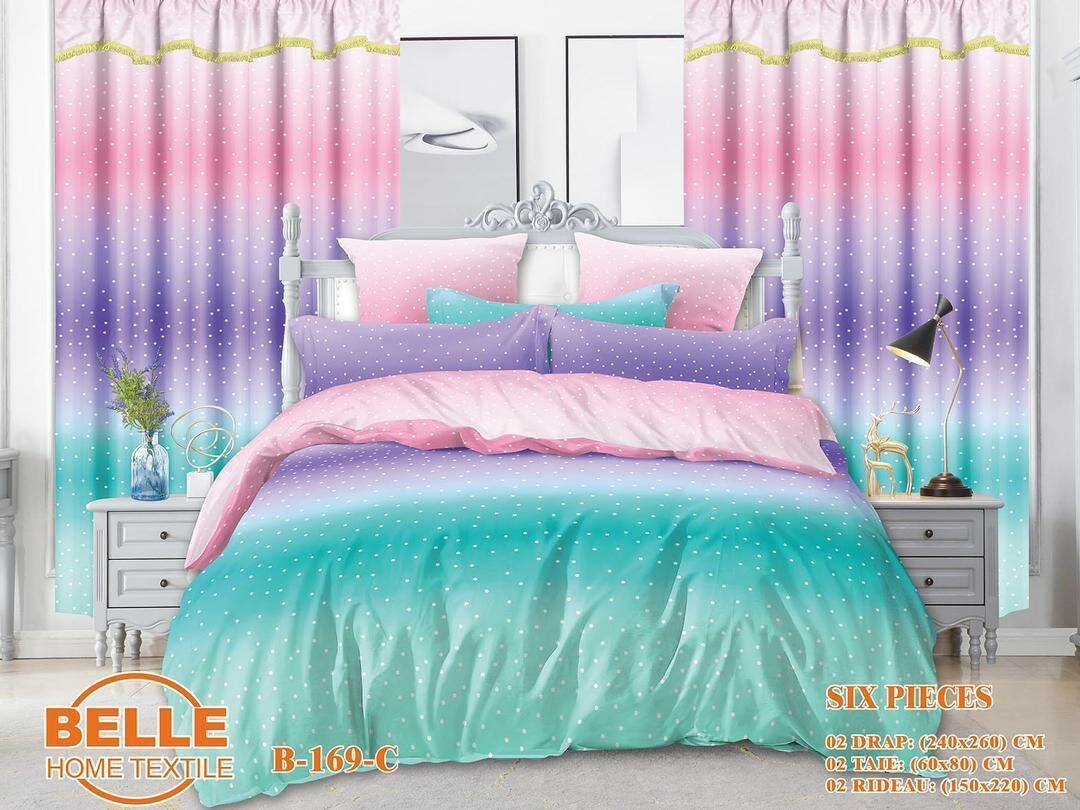 Draps et rideaux (6 pieces)